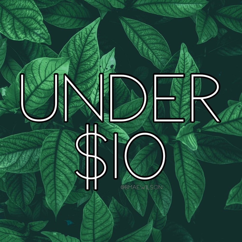 UNDER $10